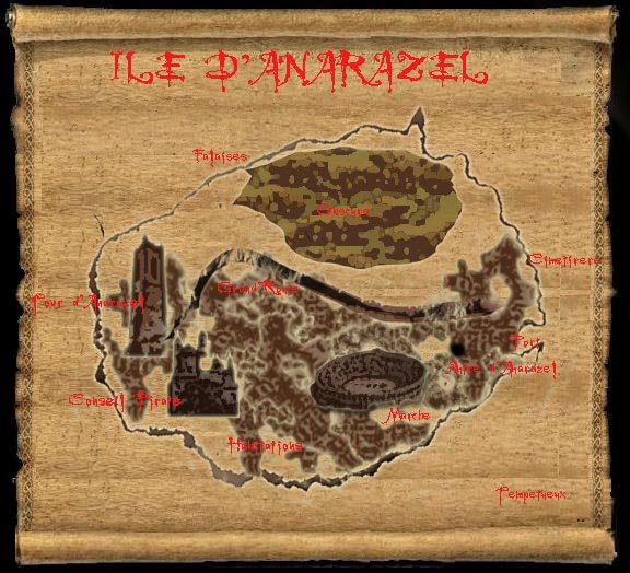 illustration Jeux Web L'île d'Anarazel illustration